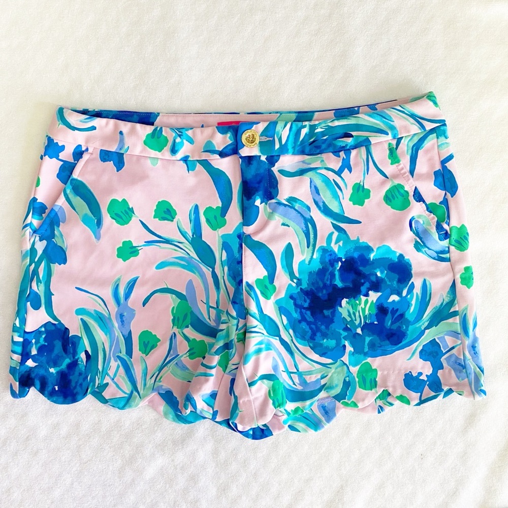 Lilly Pulitzer Buttercup knit shorts
